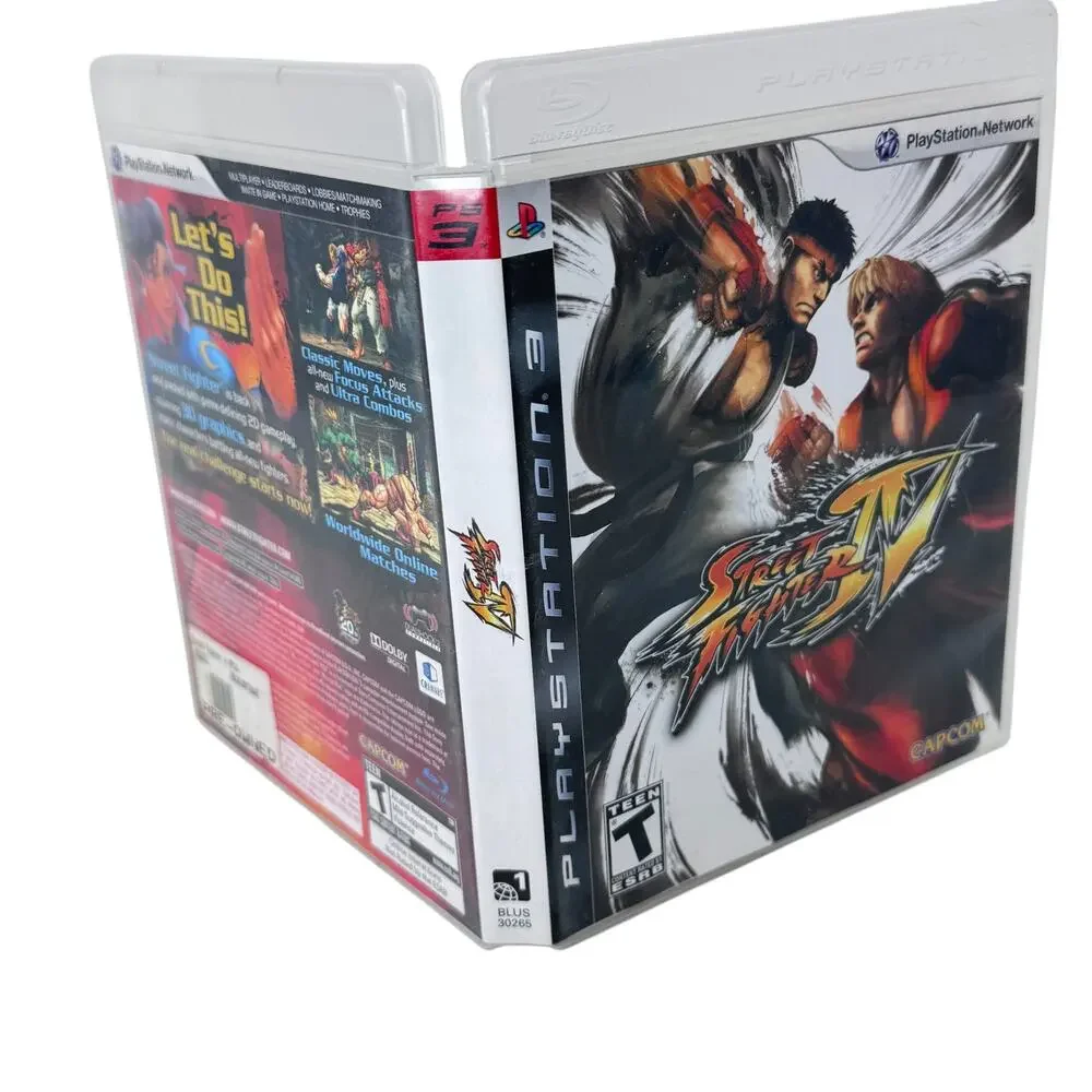 PlayStation 3‎ Street Fighter IV Video Game Blue-ray Disc BLUS-30265 By Capcom